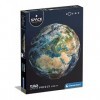 Clementoni- Space Collection Round Earth-500 Pièces-Puzzle, Divertissement pour Adultes-Fabriqué en Italie, 35152