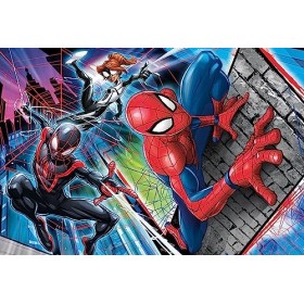 Clementoni - 24497 - Supercolor Puzzle&nbsp;- Spiderman - 24&nbsp;Maxi Pièces