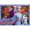 Ravensburger - Puzzle Enfant - Puzzles 2x24 p - Vers des contrées glacées - Disney La Reine des Neiges 2 - Dès 4 ans - 05010