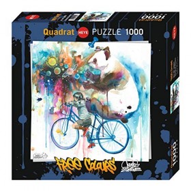 Heye- Puzzle 1000 pcs carré, 29851, Multicolore