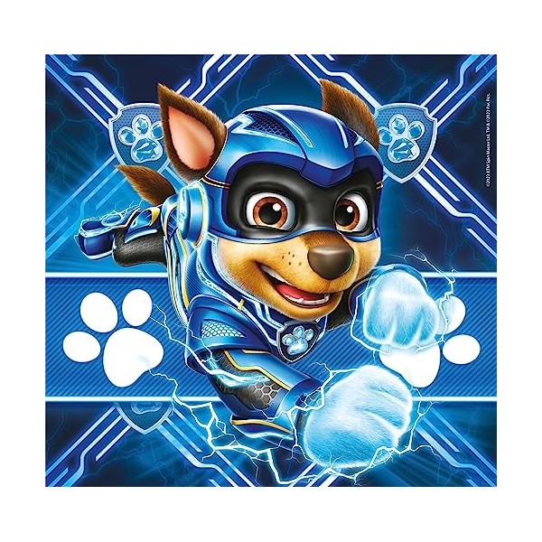 Clementoni Supercolor Paw Patrol The Mighty Movie-3x48 Enfants 5 Ans, Boîte De 3 48 Pièces , Puzzle Dessin Animé-Fabriqué en