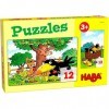 HABA- Puzzles à partir de 3, 306163, coloré