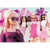 Clementoni Supercolor Barbie – 104 pièces Enfants 6 Ans, Puzzle Dessins animés, fabriqué en Italie, 25752, Multicolore