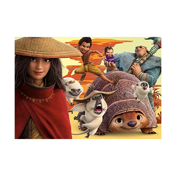 Clementoni Disney Raya-104 pièces-Puzzle Enfant-fabriqué en Italie, 6 Ans et Plus, 27157