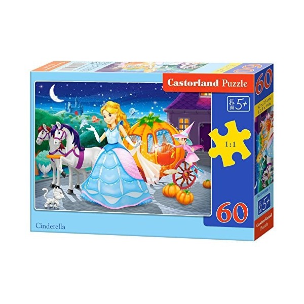 Castorland - B-06908-1 - Puzzle - Cendrillon - 60 Pièces