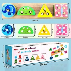 Royouzi Montessori Jouet sensoriel éducatif pour bébé à partir de 1, 2, 3 ans, jouet sensoriel éducatif pour bébé garçon et f