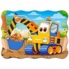 Castorland - B-03464-1 - Puzzle - Excavatrice Jaune - 30 Pièces