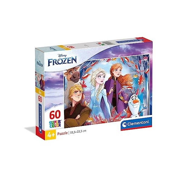 Clementoni- Disney La Reine des Neiges 2, 26058, Multicolore