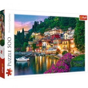 Trefl 500 Pièces Qualité Premium pour Adultes et Enfants à partir de 10 Ans Puzzle, TR37290, Lac de Côme