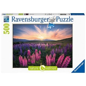 Ravensburger - Puzzle Adulte - Puzzle 500 pièces - Les lupins Nature edition - Adultes et enfants dès 12 ans - Puzzle de qu