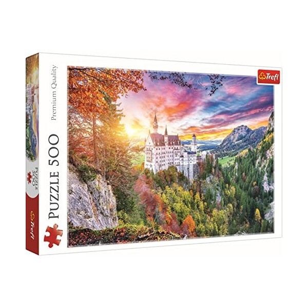 Trefl 500 pièces Paysage, Forêt, Bavière, DIY Moderne, Divertissement Créatif, Puzzles Classiques pour Adultes et Enfants 10,