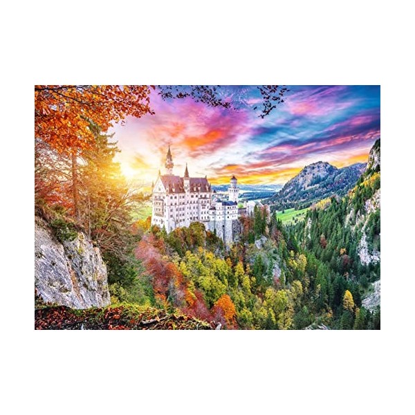 Trefl 500 pièces Paysage, Forêt, Bavière, DIY Moderne, Divertissement Créatif, Puzzles Classiques pour Adultes et Enfants 10,