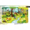 Nathan - Puzzle Enfant - Cadre 15 pièces - Les animaux de la forêt - Fille ou garçon dès 3 ans - Puzzle de qualité supérieure