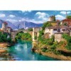 Trefl 500 Pièces Qualité Premium pour Adultes et Enfants à partir de 10 Ans Puzzle, TR37333, Vieux Pont de Mostar