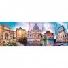 Trefl Rome 500 Pièces Panorama Qualité Premium pour Adultes et Enfants à partir de 10 Ans Puzzle, TR29505, Voyage en Italie