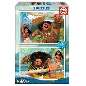 Educa - 16952 - Vaiana - 2 x 48 pièces