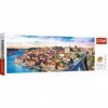 Trefl Puzzle, Porto, Portugal, 500 Pièces, Panorama, Qualité Premium, pour Adultes et Enfants à partir de 10 Ans, TR29502