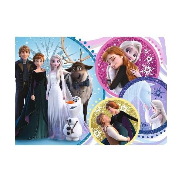 Trefl- Disney La Reine des Neiges 2, 100 Pièces, pour Enfants à partir de 5 Ans Puzzle, TR14817, Coloré