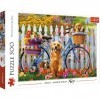 Trefl- LAventure des Chiens Puzzle, 37450, Multicolore, Taille Unique