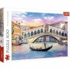 Trefl 916 37398 Rialtobrücke, Venedig EA 500 Teile, Premium Quality, für Erwachsene und Kinder AB 10 Jahren 500pcs Rialrto Br