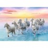 Trefl 916 37289 Weiße Pferde im Galopp EA 500 Teile, Premium Quality, für Erwachsene und Kinder AB 10 Jahren 500pcs Galloping