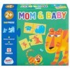 Puzzle Maman et Ses Petits Animaux pour Bébé et Enfant Puzzle Duo Maman Bébé Montessori pour Les Enfants de 1 2 3 Ans Jouet C