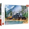 Trefl 916 37379 EA Bergzug 500pcs Mountain Train, Multi-colord