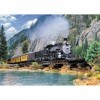 Trefl 916 37379 EA Bergzug 500pcs Mountain Train, Multi-colord