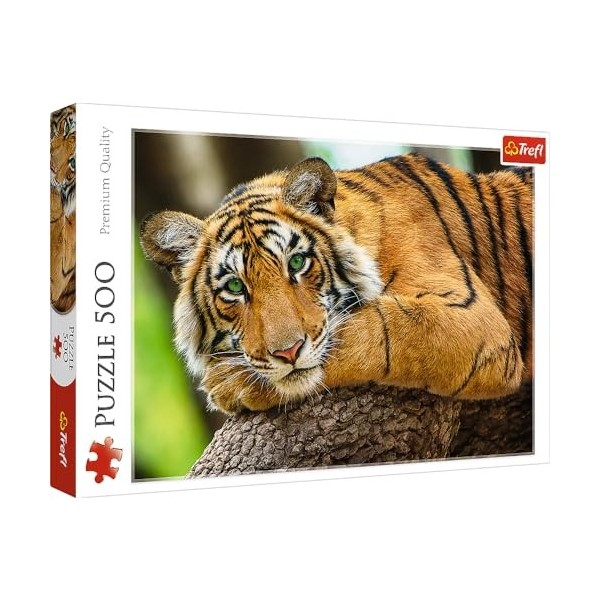Trefl 916 37397 EA 500pcs Tiger, Multicoloured