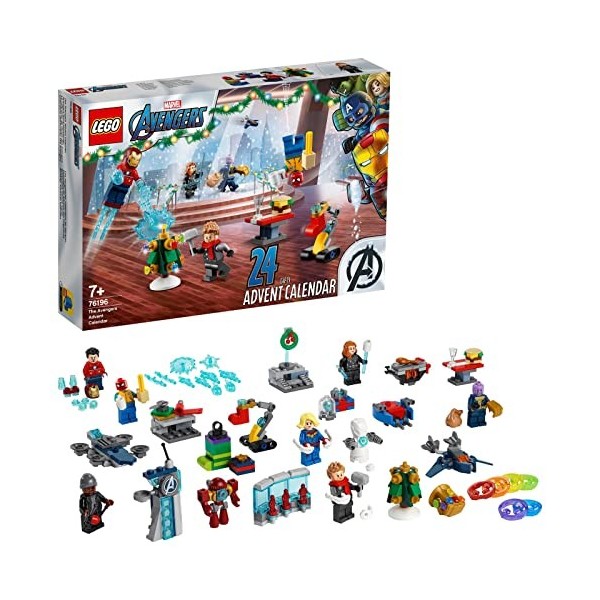 LEGO 76196 Super Heroes Le Calendrier de l’Avent des Avengers