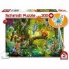 Schmidt Puzzle 200 pièces : Fées dans la forêt, avec Baguette Magique