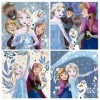 Educa - Lot de 4 Puzzles progressifs pour Enfants de 12 à 25 pièces avec des Images de Frozen et de Ses Amis. Dimensions : 16