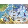 Clementoni Disney Maps Frozen-1000 Pièces-Puzzle, Divertissement pour Adultes-Fabriqué en Italie, 39784