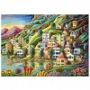 Educa - Port Caché | 500 pièces Puzzle. Mesure : 48 x 34 cm. Comprend Fix Puzzle Tail pour laccrocher Une Fois lassemblage 