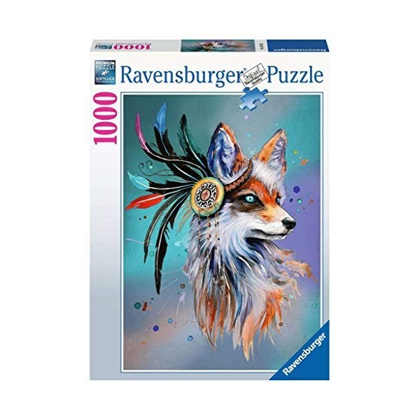 Ravensburger - Puzzle Adulte - Puzzle 1000 p - Lesprit du renard - 16725