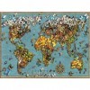 Ravensburger - Puzzle Adulte - Puzzle 500 p - Mappemonde de papillons - 15043