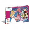 Clementoni- Disney Classics Alice Supercolor Alice-104 Pièces, Enfants 6 Ans, Puzzle Dessin Animé-Fabriqué en Italie, 25748