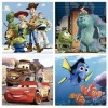 Educa - Pixar Progressifs | Ensemble de 4 Puzzles progressifs pour Enfants de 12 à 25 pièces. Mesurer Une Fois monté: 16 x 16