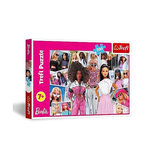 Trefl- Barbie Puzzle, 13301, Multicoloured