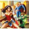 Clementoni- DC Comics Justice League Supercolor League-3x48 Enfants 5 Ans, Boîte De 3 48 Pièces , Puzzle Dessin Animé-Fabriq