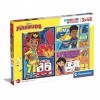 Clementoni- Disney Firebuds Supercolor Firebuds-3x48 Enfants 5 Ans, Boîte De 3 48 Pièces , Puzzle Dessin Animé-Fabriqué en I