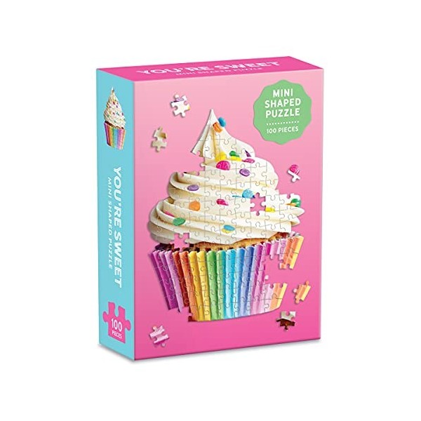 Youre Sweet Cupcake 100 Piece Mini Shaped Puzzle