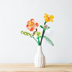 Lotvic Bloc de Construction, Blocs Construction Plantes, avec Boîte demballage Exquise Convient pour la Décoration de Chambr