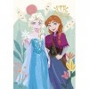 Clementoni- Disney Frozen Supercolor Reine des Neiges-3x48 Enfants 5 Ans, Boîte De 3 48 Pièces , Puzzle Dessin Animé-Fabriqu