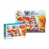 Dogs Heroes-Firemen Transport Series Puzzle Dodo pour enfants de 3 ans et plus de 30 pièces pour enfants éducatifs pour garço