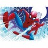 Clementoni- Marvel Spiderman Glowing Lights Collection Spiderman-104 pièces, 6 Ans Enfant, Puzzle Fluorescent-fabriqué en Ita