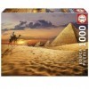 Educa - Puzzle de 1000 pièces pour Adultes | Camel dans Le désert. Mesure : 68 x 48 cm. Comprend Fix Puzzle Tail pour laccro