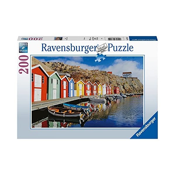 Ravensburger - Puzzle 200 pièces - Maisons scandinaves - 13315 - Pour adultes et enfants dès 10 ans - Premium Puzzle de quali