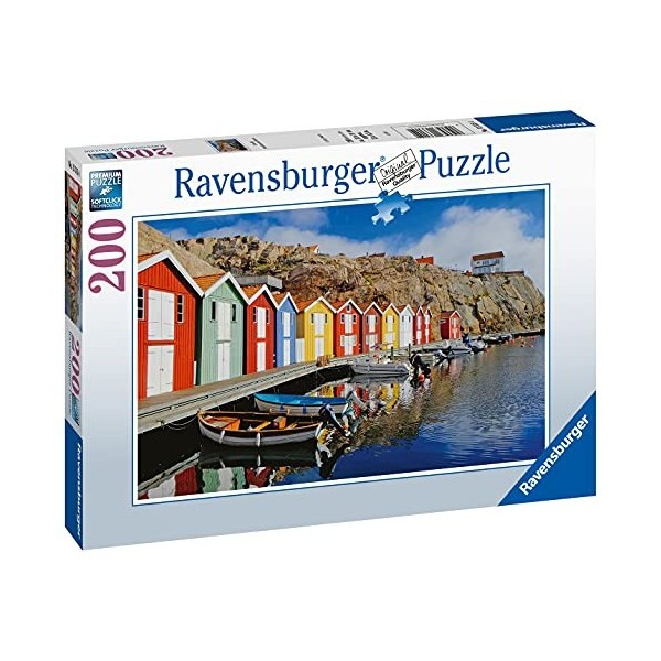 Ravensburger - Puzzle 200 pièces - Maisons scandinaves - 13315 - Pour adultes et enfants dès 10 ans - Premium Puzzle de quali