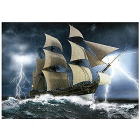 Educa - Puzzle de 1000 pièces pour Adultes | Tempête Parfaite. Mesure : 68 x 48 cm. Comprend Fix Puzzle Tail pour laccrocher